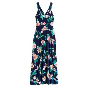 41 Hawthorn // Petite Faux Wrap Maxi Dress